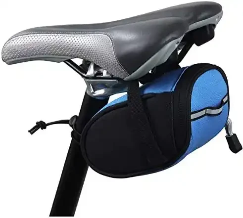 Borsa de silla de bicicleta amb corretja