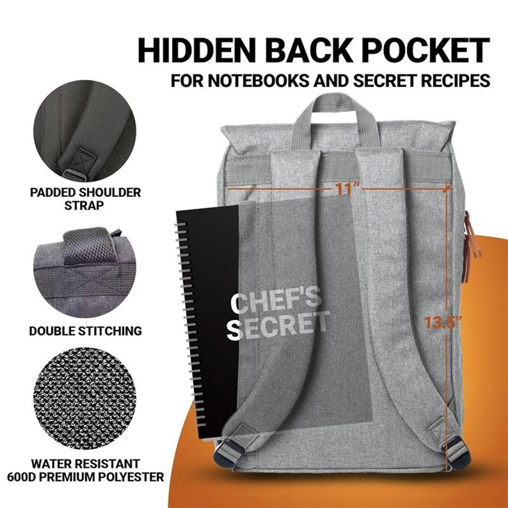 Custom Chef Knife Backpack Bag factory