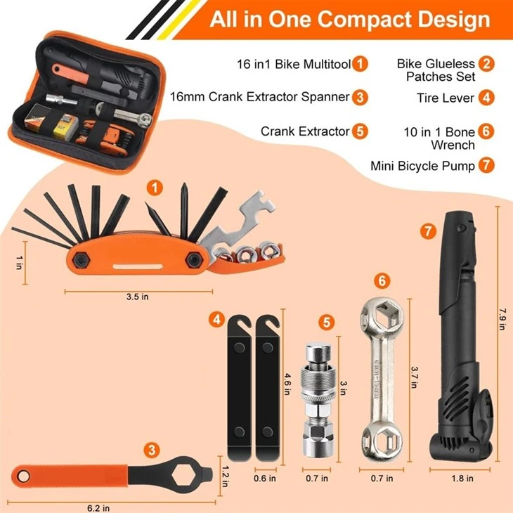 Custom Waterproof Multi-Function Bike Tool Kit price