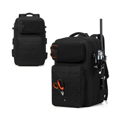 Bossa de motxilla plegable de peix de tela Oxford multi-funcional per a l'exterior