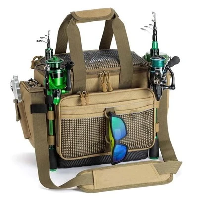 Bossa personalitzada d'emmagatzematge d'equips de pesca resistent a l'aigua